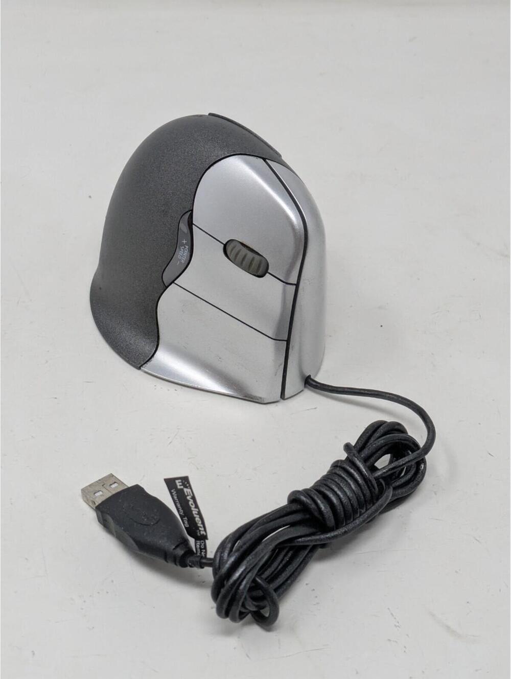 EVOLUENT VM4L Vertical Mouse 4 Right Handed Ergonomic Optical Mouse Wired